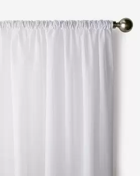 Image of Plain Dye Voile Pairs Top Slots