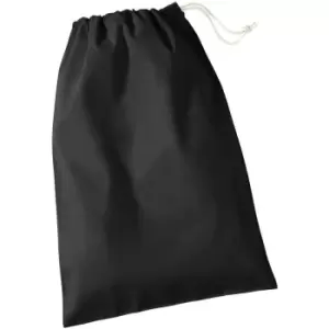 Image of Westford Mill - Recycled Cotton Stuff Bag (L) (Black)