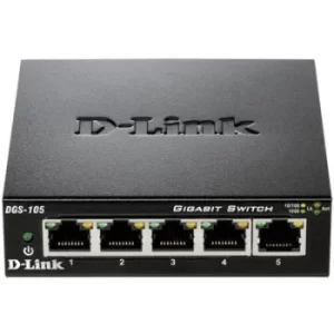 Image of D-Link DGS-105 Network switch 5 ports 1 GBit/s