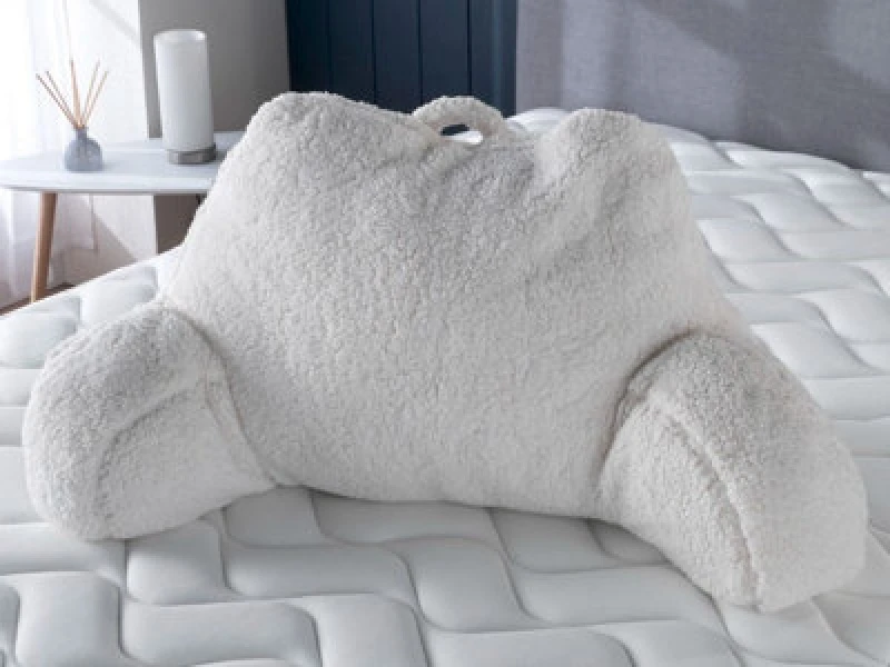 Image of Snuggle Beds Cuddle Cushion - Super Soft - Phone Pocket - Cosy Armrests - Handy Handle