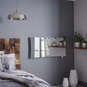 Image of Towelrads Vetro Star 1063 x 532mm Glass Radiator 1604B - Mirror