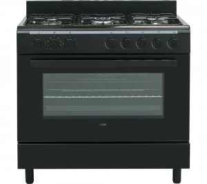 Image of Logik LFTG90B17 90cm Duel Fuel Range Cooker