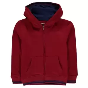 Image of Wilson Full Zip Hoodie Boys - Red
