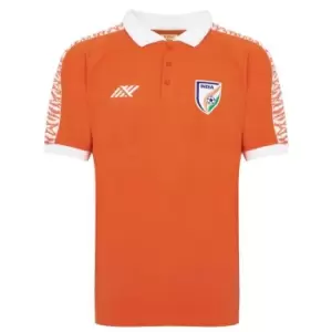 Image of SIX5SIX India Polo Shirt Mens - Orange