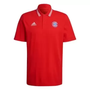 Image of adidas FC Bayern DNA Polo Shirt Mens - Red