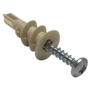 Image of ForgeFix Cavity Wall Nylon Speed Plug 4.5 x 35mm Box 100