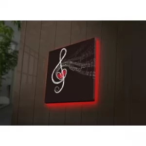 Image of 2828DACT-42 Multicolor Decorative LED Lighted Canvas Painting