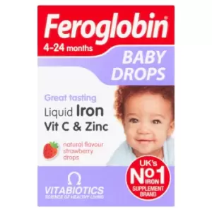 Image of Vitabiotics Feroglobin Baby Drops