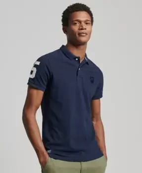 Image of Superdry Organic Cotton Vintage Superstate Polo Shirt