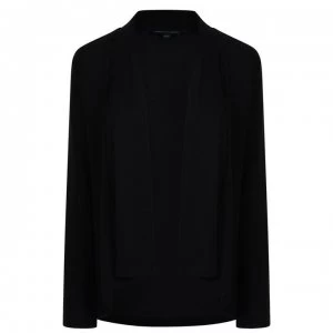 Image of French Connection Jersey Jacket - Black