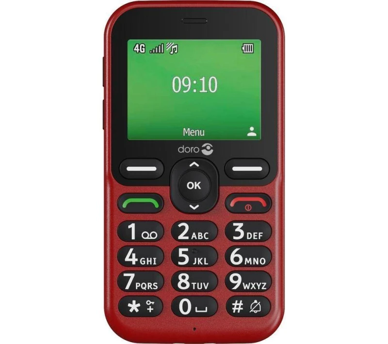 Image of DORO Leva E10 - Red, Red 7322460089894