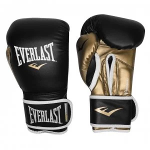 Image of Everlast Powerlock Training Gloves - Black/Gold