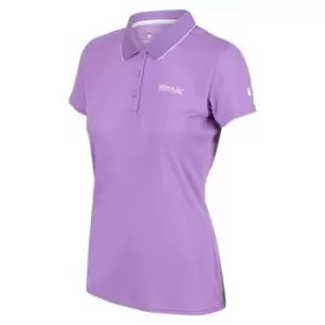 Image of Regatta Womens Maverick V Polo T-Shirt - LightAmethys