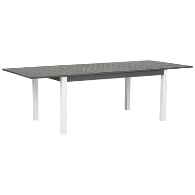 Image of Beliani Extending Garden Dining Table Pancole 168/248cm 100 Cm Metal Grey