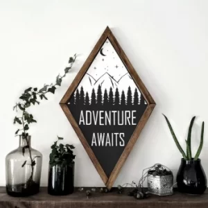 Image of CZM025 Multicolor Decorative Framed MDF Painting