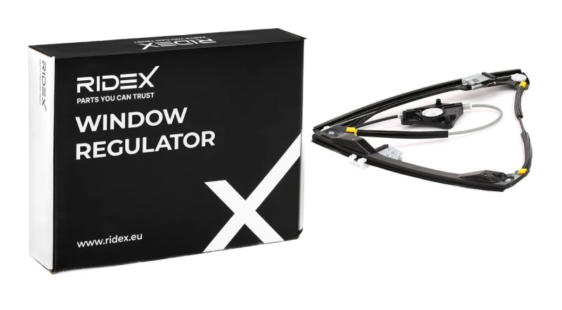 Image of RIDEX 1561W0247 Window regulator Left Front, Operating Mode: Electric, without electric motor Window Winder (1561)