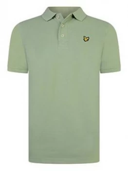 Image of Lyle & Scott Boys Classic Short Sleeve Polo Shirt - Green