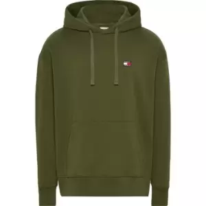 Image of Tommy Jeans XS Badge Hoodie - Green