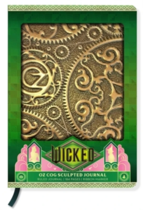 Image of Wicked: Oz Cogs Sculpted Journal Hardback