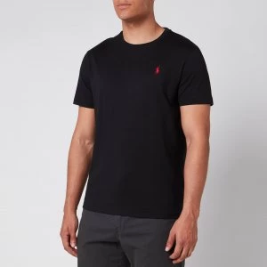 Image of Polo Ralph Lauren Mens Custom Slim Fit Cotton T-Shirt - Black - M