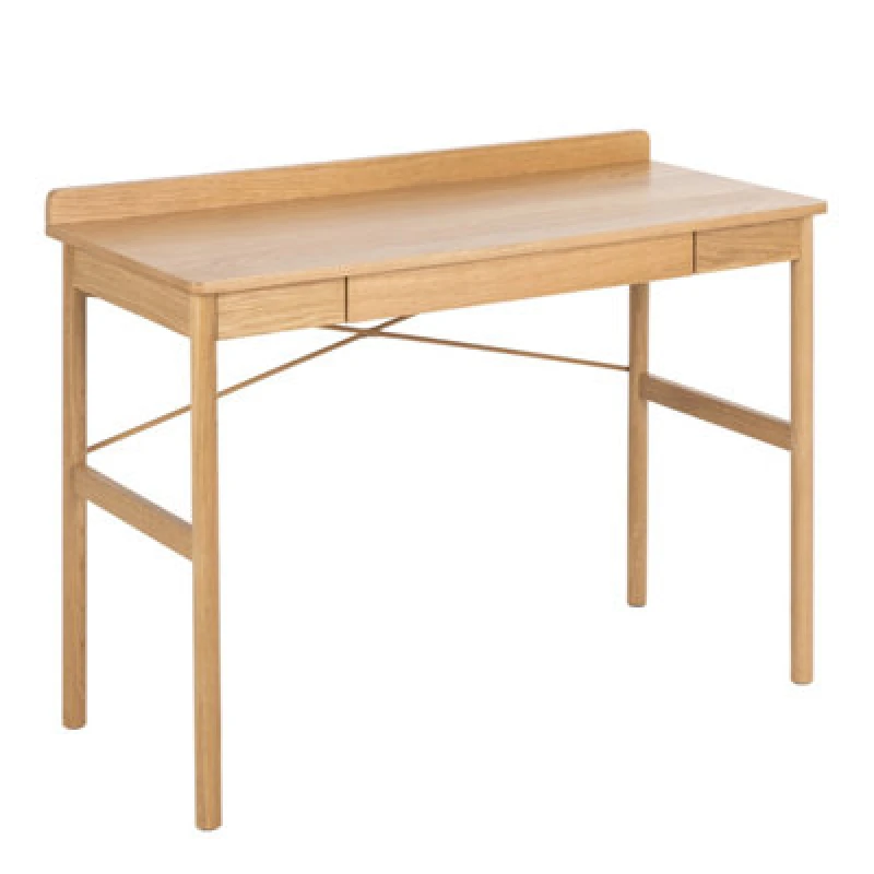 Image of Furniture To Go Paul 1 Drawer Office Desk In Oak