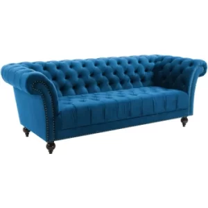 Image of Chester 3 Seater Sofa Midnight Blue
