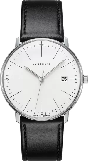 Image of Junghans Watch Max Bill Quartz Sapphire Crystal