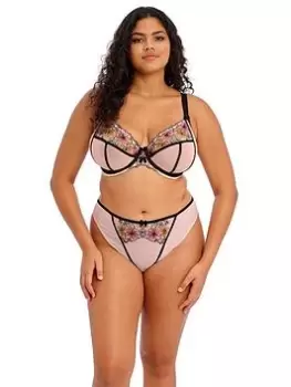 Image of Elomi Carrie Underwired Plunge Bra - Pink, Size 42E, Women