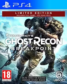 Image of Tom Clancys Ghost Recon Breakpoint Limited Edition PS4 Game