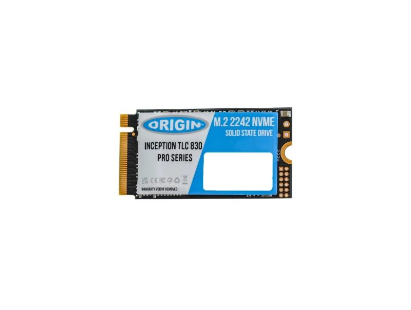 Image of Origin Storage Origin Storage Inception SSD 512GB NVMe M.2 3D TLC 42mm NB-512M.2/NVME-42
