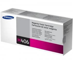 Image of Samsung CLT-M406S Magenta Laser Toner Ink Cartridge