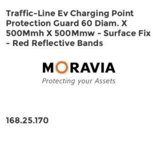 Image of Moravia Traffic-Line Ev Charging Point Protection Guard 60 Diam. X 500Mmh X 500M