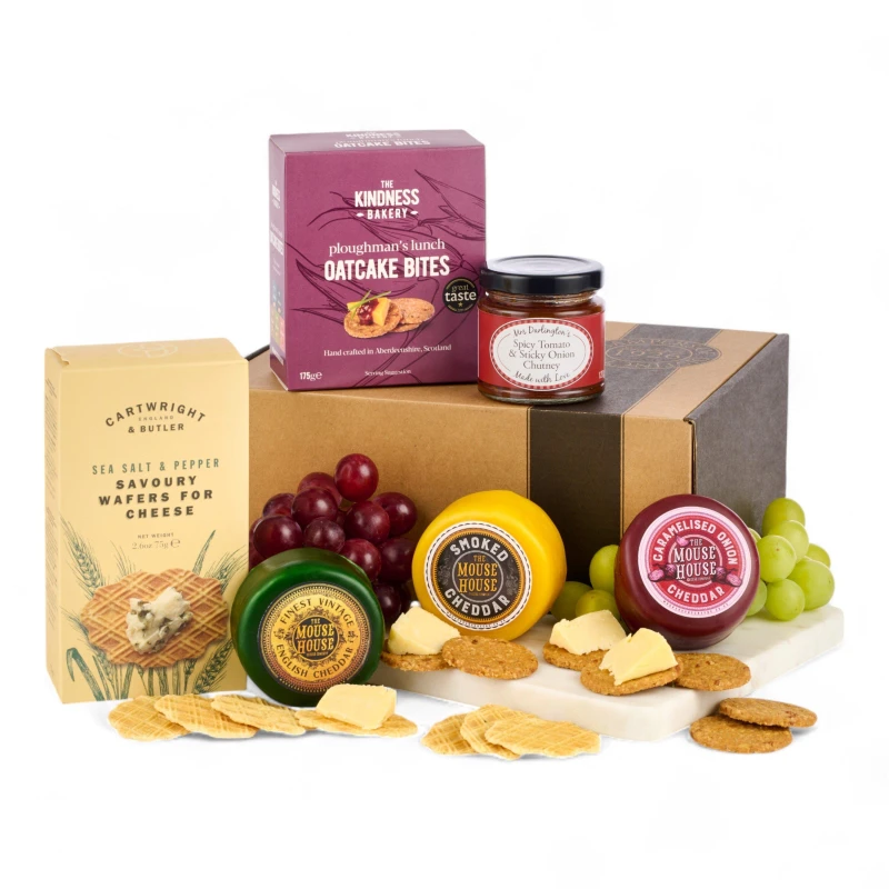 Image of Spicers of Hythe Three Cheese Gift Hamper Multi unisex One Size