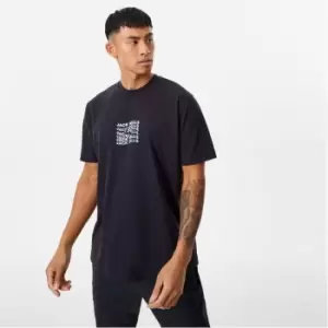 Image of Jack Wills Poster T-Shirt Mens - Black