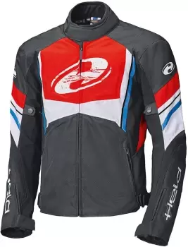 Image of Held Baxley Top Motorcycle Textile Jacket, black-red-blue Size M black-red-blue, Size M