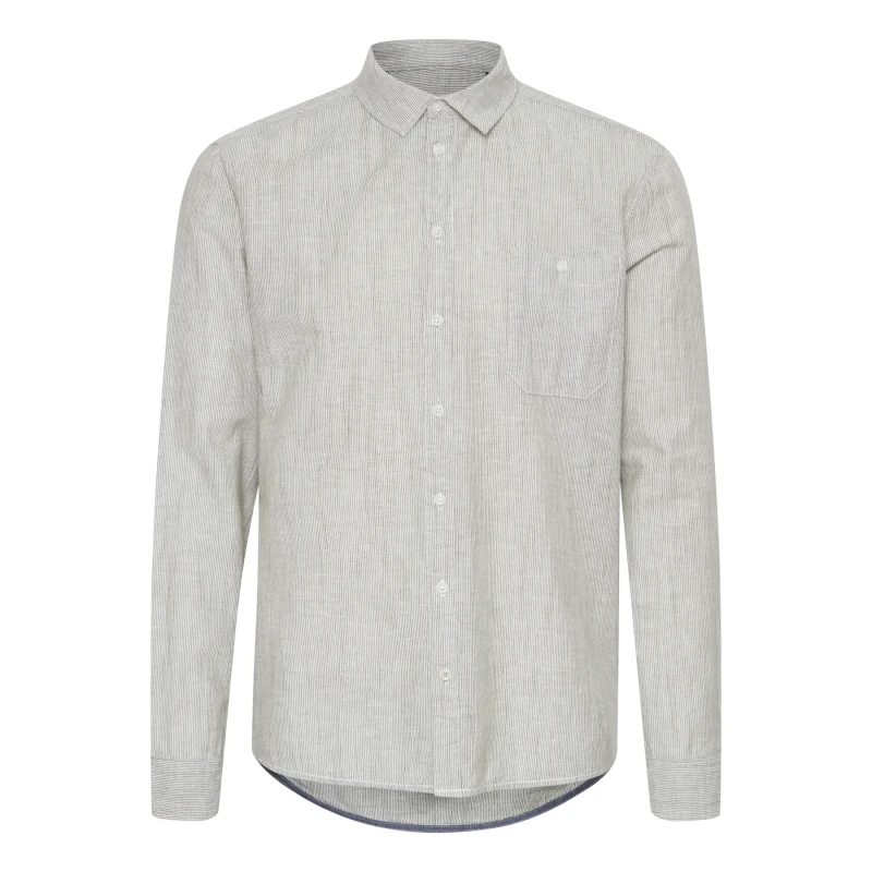 Image of Blend Long sleeve striped shirt Blend Gris Male XL