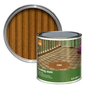 Image of Colours Cedar Matt Decking stain 2.5L