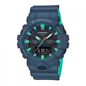 Image of Casio G-SHOCK Standard Analog-Digital Watch GA-800CC-2A - Blue