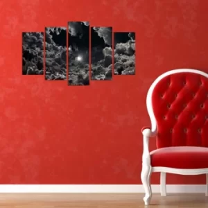 Image of 5PMX-087 Multicolor Decorative MDF Painting (5 Pieces)