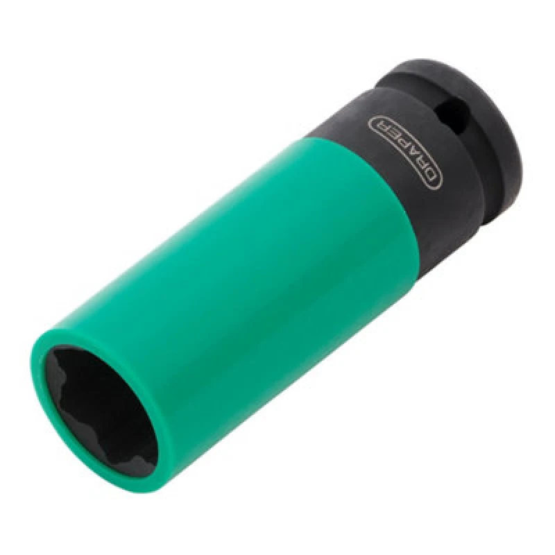 Image of Draper 1/2" Drive Wheel Nut Socket 1/2" 21mm 28199