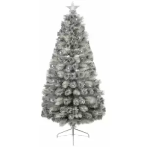 Image of Premier Fibre Optic Silver Tipped Fir White LEDs 1.8m - FT217074