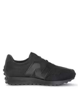 Image of New Balance Childrens 327, Black, Size 12 Younger