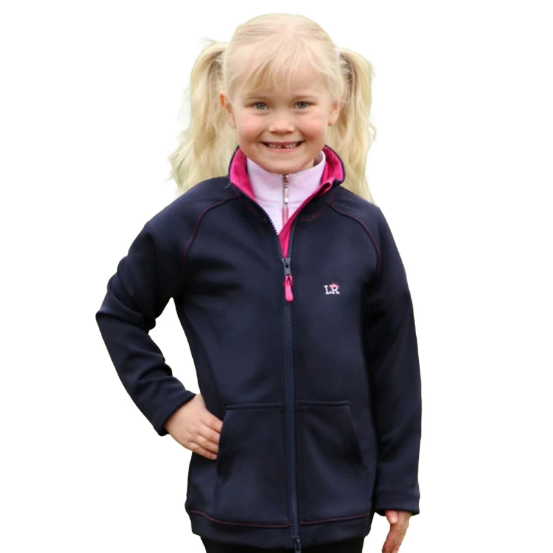 Image of Little Rider Sue Soft Shell Jacket in Navy Size: 3-4 Years Navy Unisex 3-4 Years