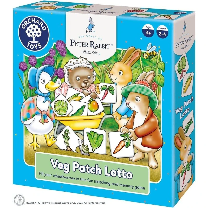 Image of Orchard Toys Peter Rabbit Veg Patch Lotto Multi unisex