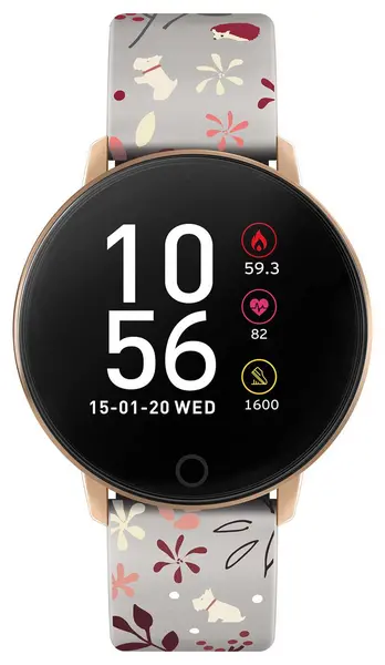 Image of Radley RYS05-2048 Smart Series 5 Grey Floral Strap Watch