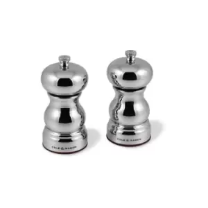 Image of Cole&mason - Precision+ Knightsbridge Centenary Stainless Steel Salt & Pepper Mill Gift Set