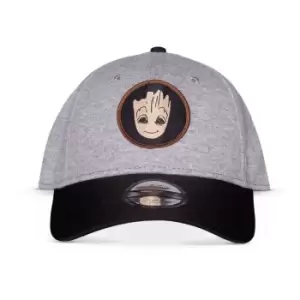 Image of Marvel Comics Guardians Of The Galaxy Groot Patch Adjustable Cap (Ba283508Gog)