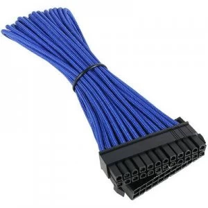Image of Bitfenix Current Cable extension [1x ATX power plug 24-pin - 1x ATX power socket 24-pin.] 30cm Blue, Black