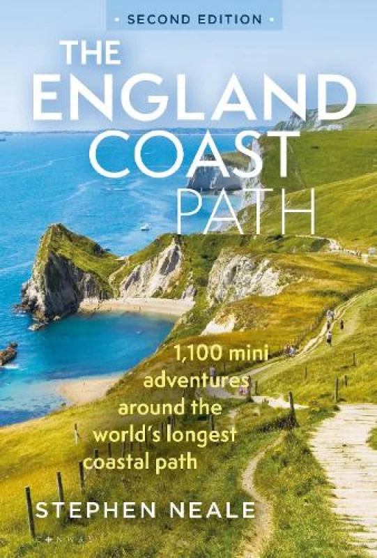 Image of The England Coast Path 2nd edition : 1,100 Mini Adventures Around the World's Longest Coastal Path Paperback / softback