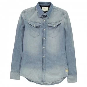 Image of G Star Star Arc 3D Long Sleeve Shirt - new lt aged